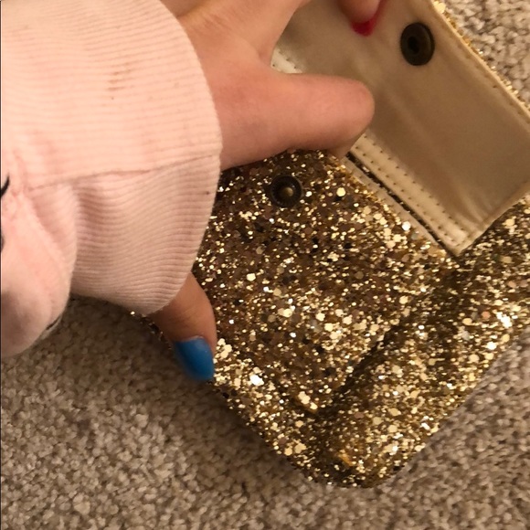 J CREW GLITTER CLUTCH - Picture 3 of 5